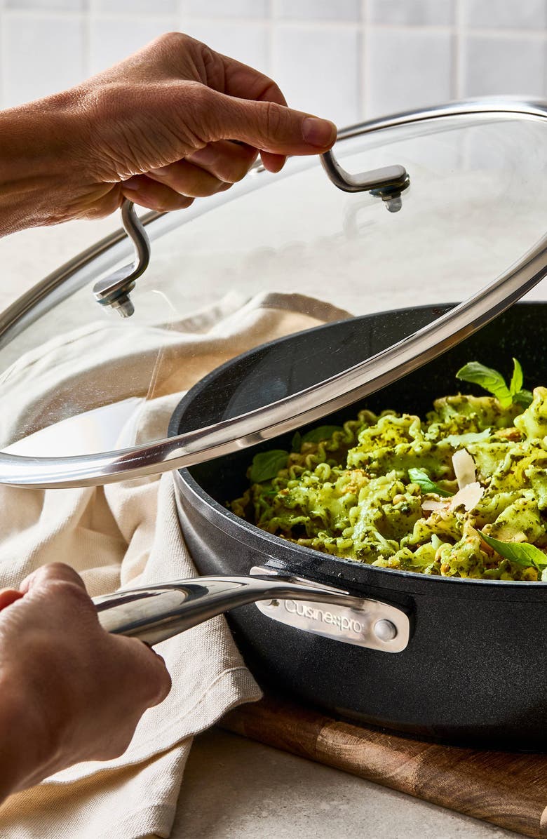 Cuisine::pro<sup>®</sup> GREEN STONE<sup>™</sup> 4.2 Qt. Chef Pan, Alternate, color, Black