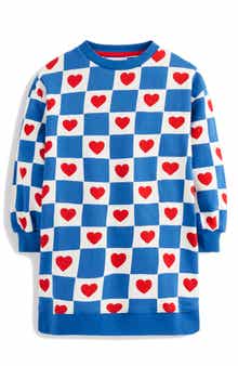 Kids' Cotton Sweatshirt Dress