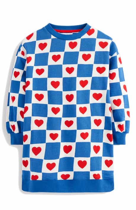 Kids' Cotton Sweatshirt Dress