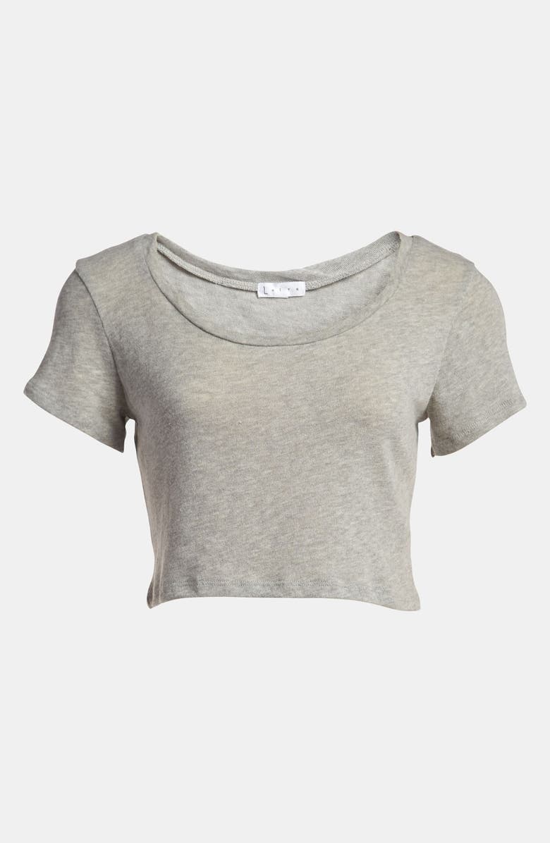 Leith Crop Tee, Main, color,