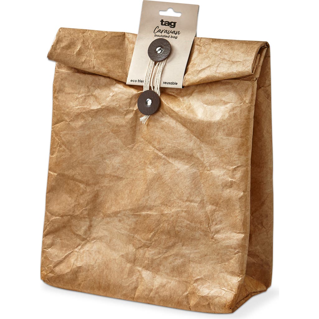 Tag Caravan Insulated Bag In Brown