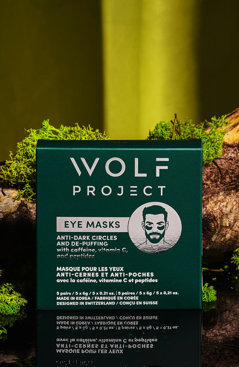 Wolf Project 5-Pair Eye Mask Boosters, Alternate, color, 