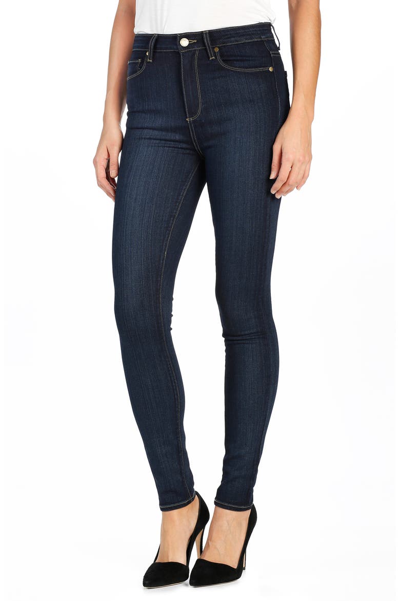 Transcend - Margot High Waist Ultra Skinny Jeans, Main, color, LA RUE NO WHISKERS