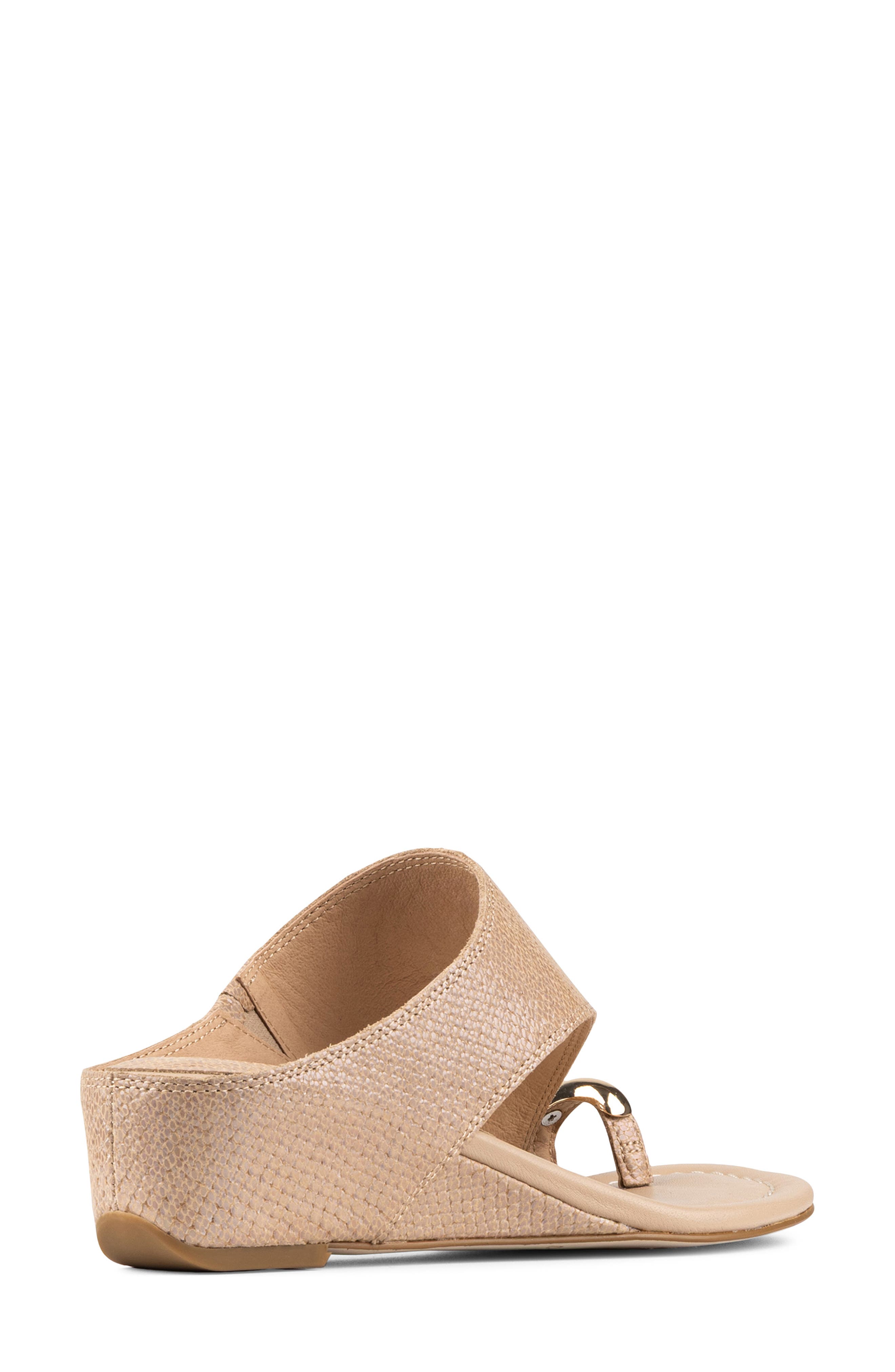Donald Pliner Vesna Toe Ring Wedge Sandal, Alternate, color, 