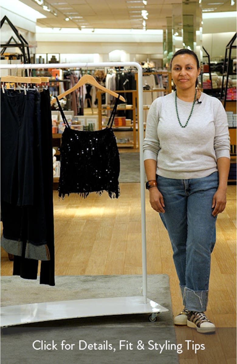 Blakelyn Sequin Fringe Top, sales video thumbnail