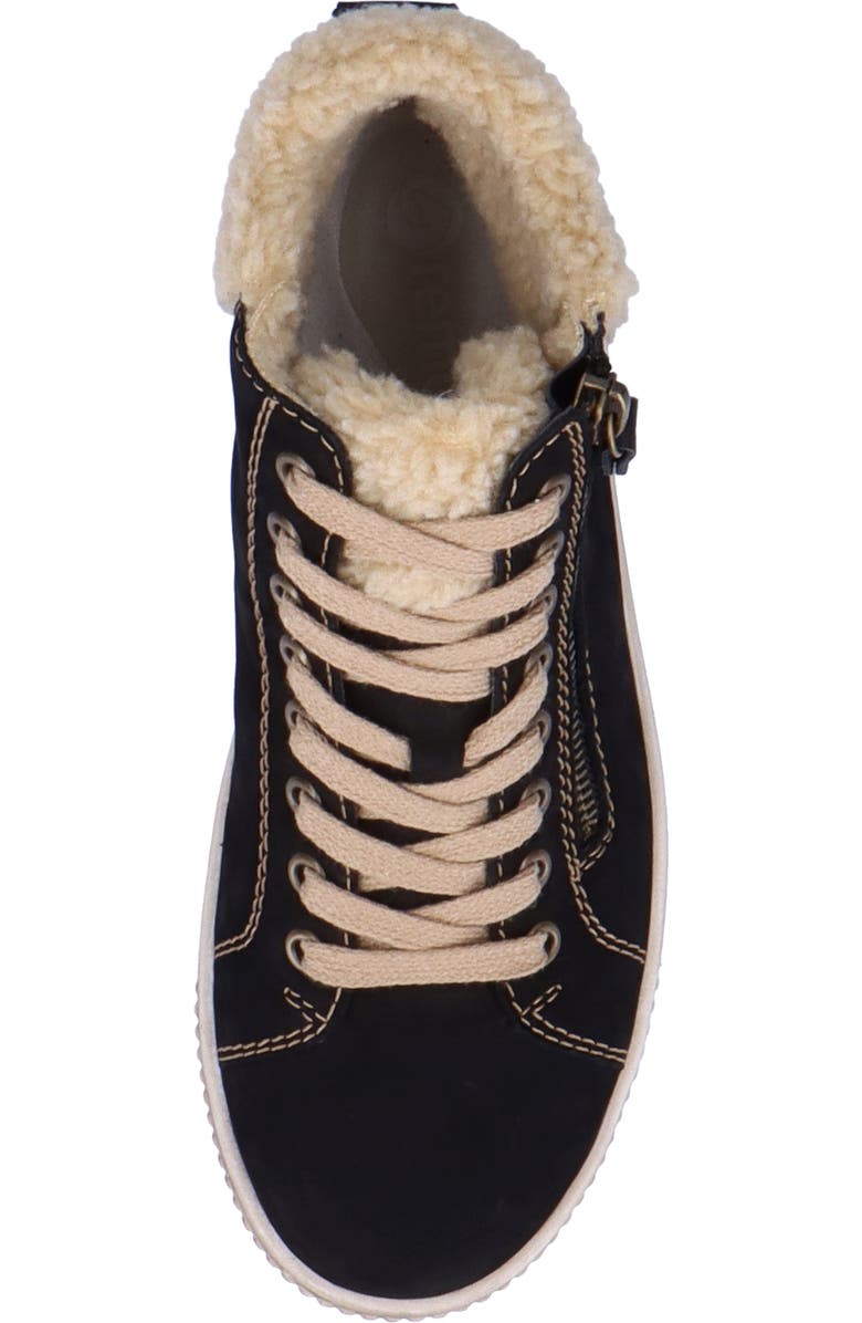REMONTE Maditta 70 Faux Shearling Trim Sneaker, Alternate, color,
