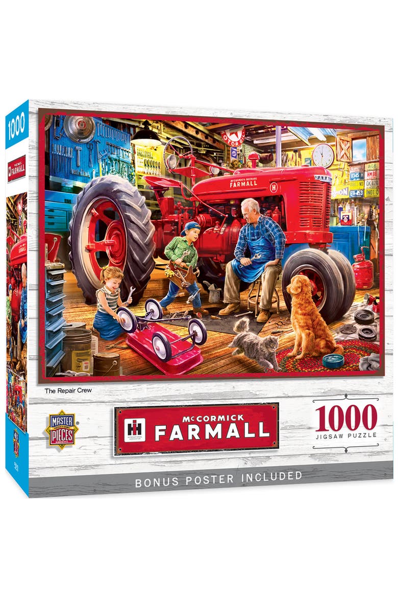 Farmall The Repair Crew 1000pc Puzzle, Main, color, Multicolor