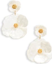 Nordstrom Pansy Drop Earrings