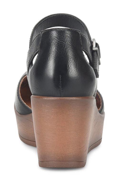 B O C By Børn Derby Wedge Pump In Black