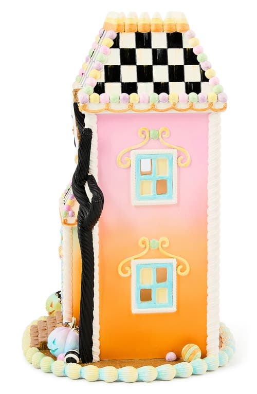 Mackenzie-childs Mackenzie Childs Trick Or Treat Illuminated Sweets Mansion Decor In Multi