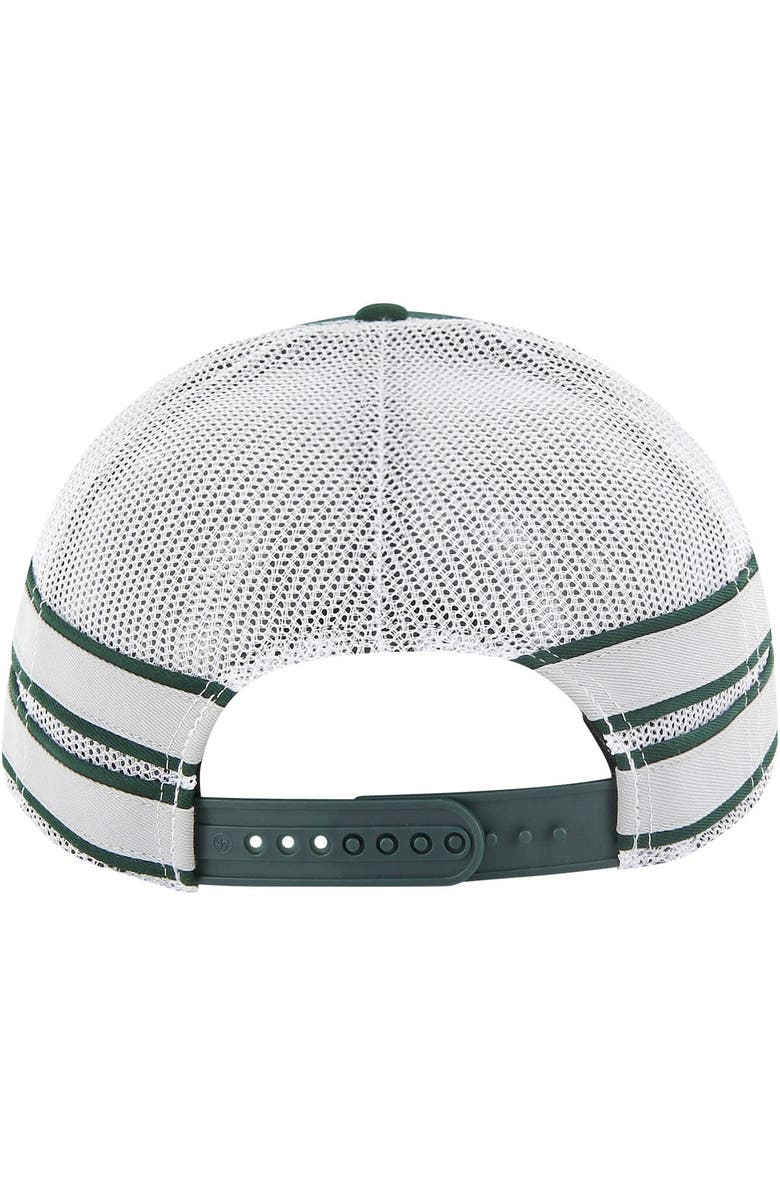 '47 Men's '47 Green Michigan State Spartans Straight Eight Adjustable Trucker Hat, Alternate, color, Green