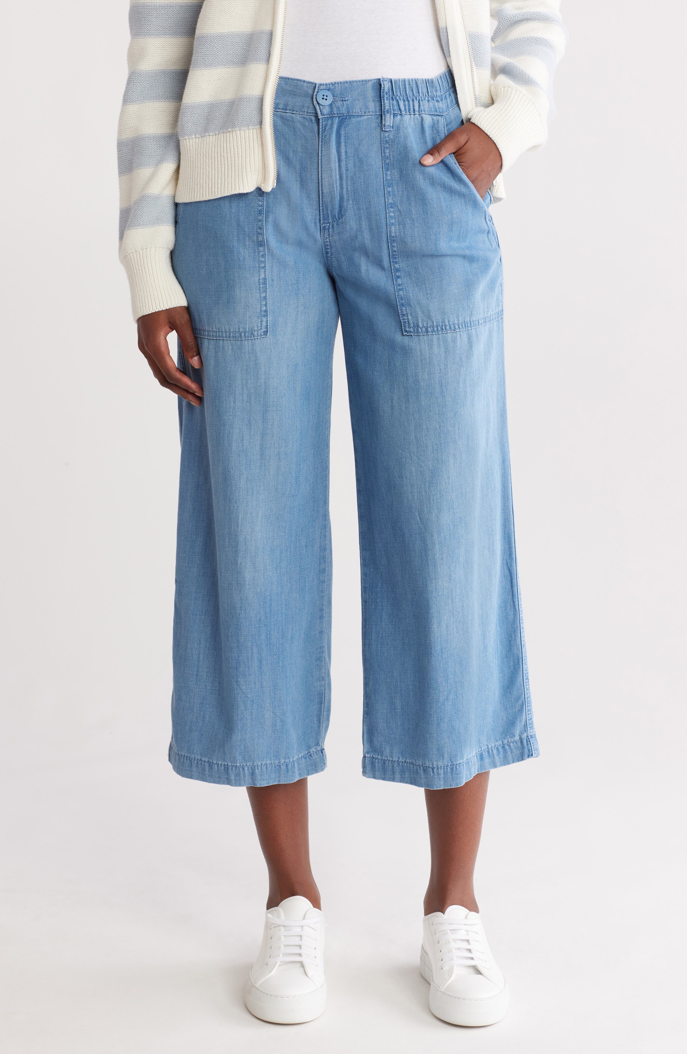 Sanctuary Wanderer Crop Wide Leg Pants