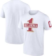 FANATICS Men's Fanatics Branded White Oklahoma Sooners Only One Fan T-Shirt