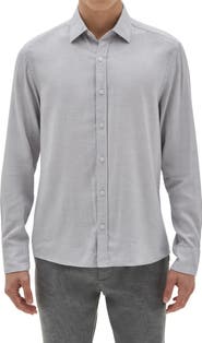 Robert Barakett Mount Eden Twill Button-Up Shirt