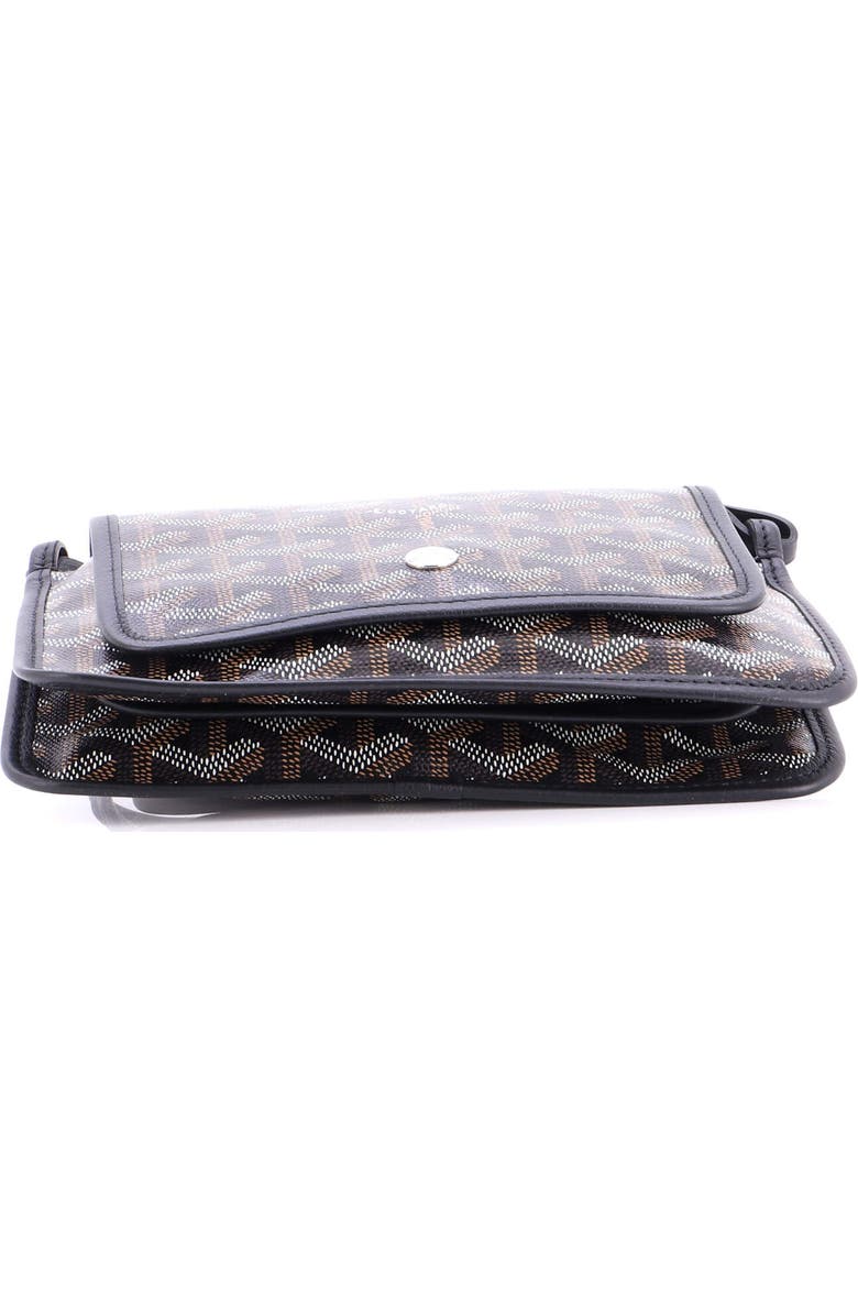 Pre-Owned Goyard Plumet Clutch Wallet Coated Canvas, Alternate, color, Brown