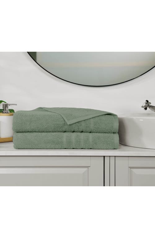 Martex Ultimate 2-piece Bath Towel Set In Green