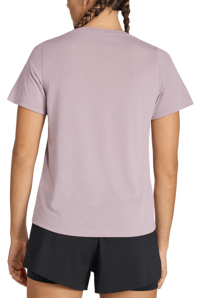 Workout Essentials Scoop Neck T-Shirt, Alternate, color, PRELOVED FIG