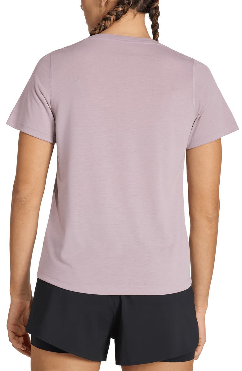 adidas Workout Essentials Scoop Neck T-Shirt, Alternate, color, Preloved Fig