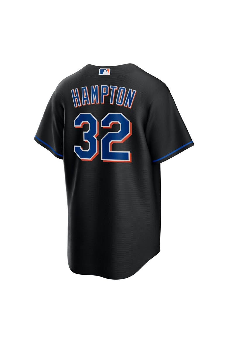 Men's Nike Mike Hampton Black New York Mets 2022 Alternate Replica Player Jersey, Alternate, color, Black