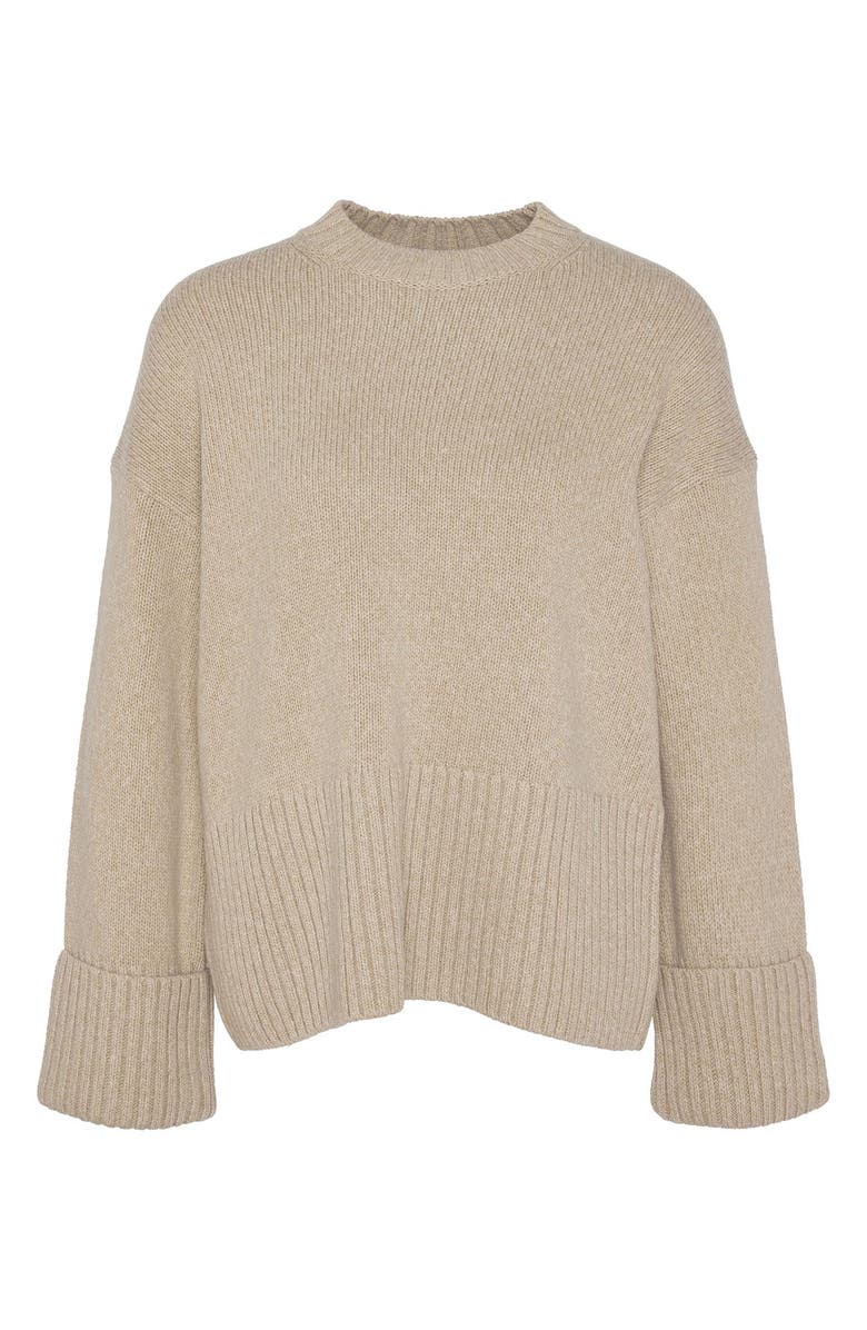 Barbour Cassandra Cotton & Wool Blend Sweater, Alternate, color, 