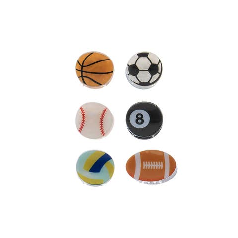 Game Day Sports Mini Hair Clips