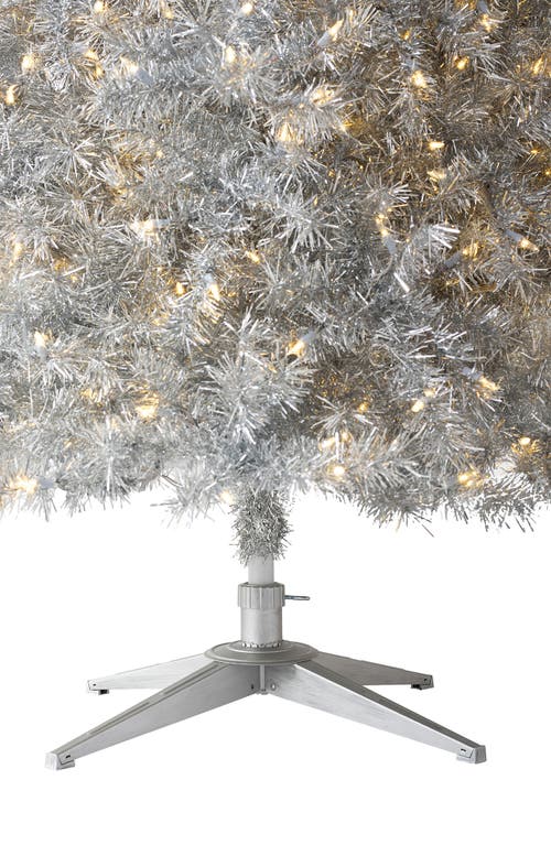 Treetopia Artificial Un-lit Tinkerbell Silver Tree In Silver