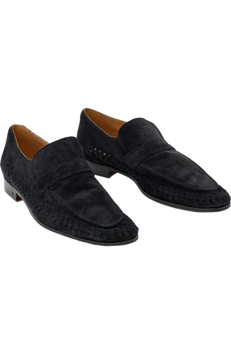 John Varvatos Merida Loafer, Main, color, Charcoal