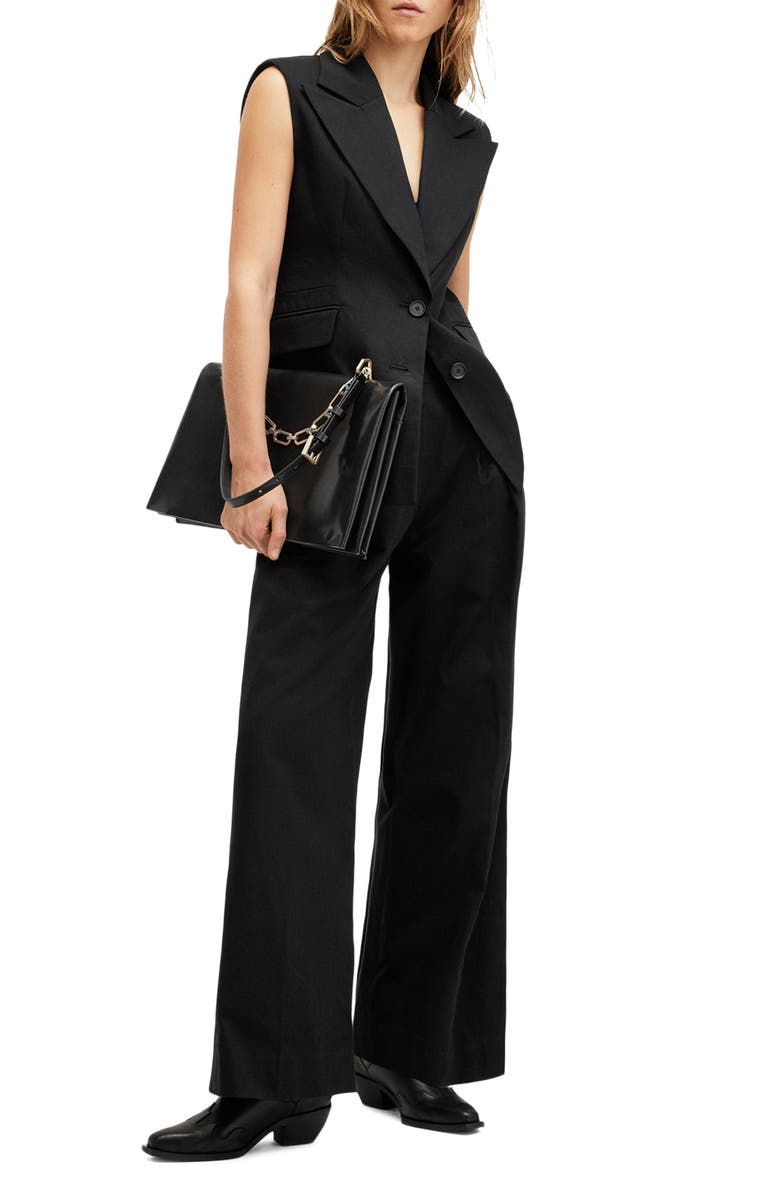 AllSaints Hally Vest, Alternate, color, 