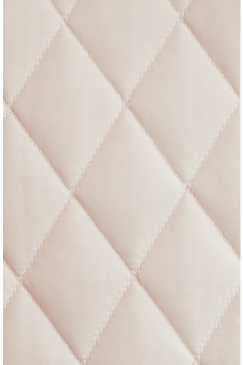 Quilted Corduroy Collar Jacket, Alternate, color, CREAM