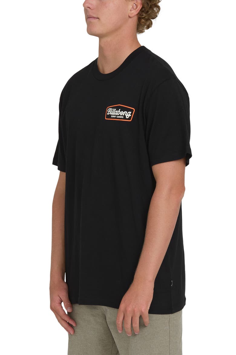 Off Duty Premium Graphic T-Shirt, Alternate, color, BLACK