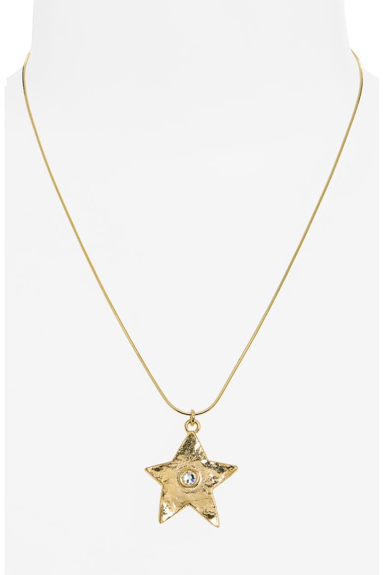 Star Bright Necklace, Alternate, color, GOLD