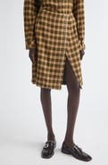 Wales Bonner Cosmic Check Skirt