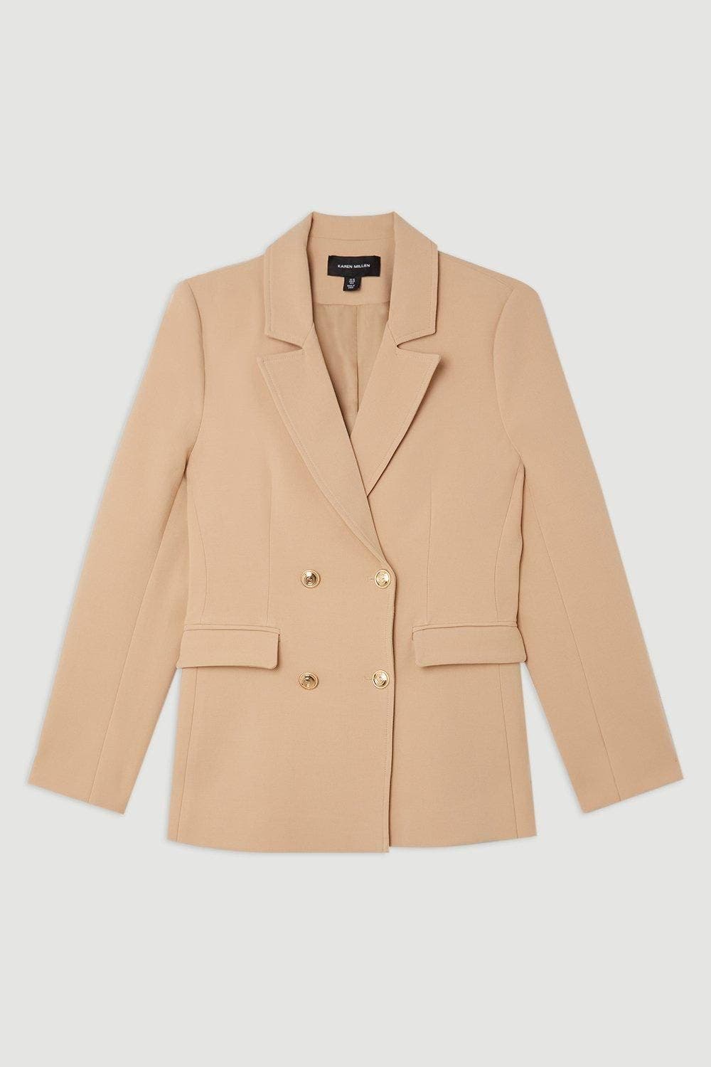 Tailored Doubled Breasted Blazer - image 4