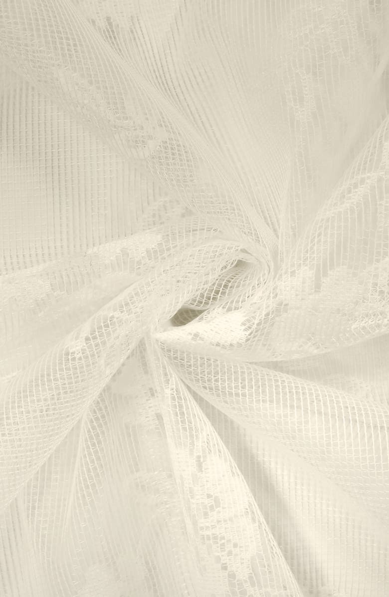 Outdoor Decor by Commonwealth Single Indoor Curtain Panel, Alternate, color, Eggshell