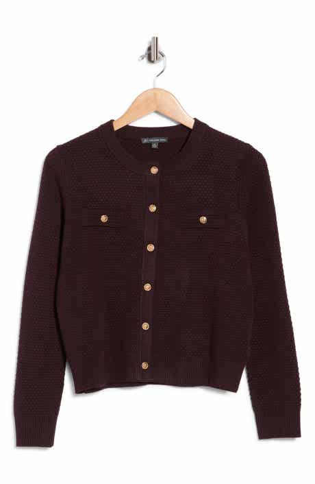 Textured Crop Cardigan