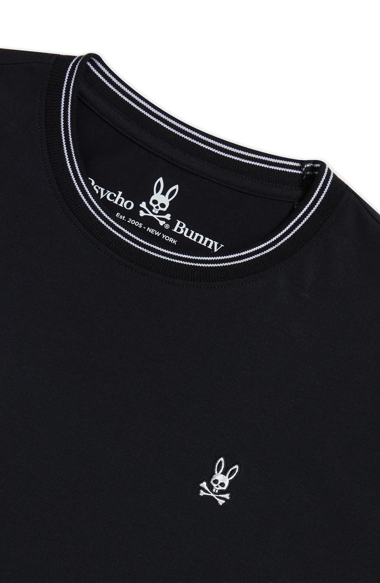 Psycho Bunny Men's Tipped Crewneck T-Shirt, Alternate, color, 