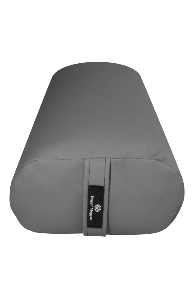 Hugger Mugger Standard Yoga Bolster, Alternate, color, Charcoal