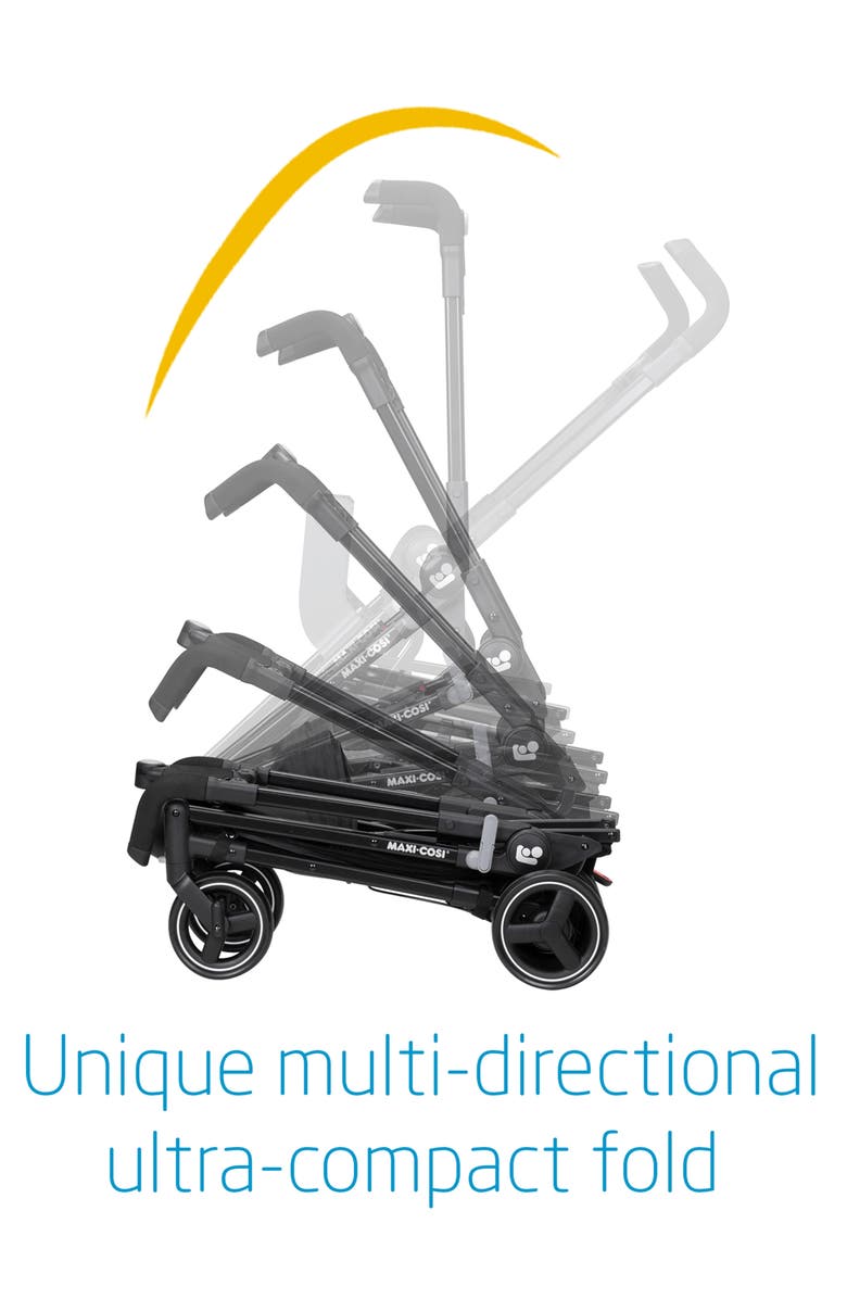 Maxi-Cosi<sup>®</sup> Maxi-Taxi XT Ultra Compact Stroller Frame, Alternate, color, Black