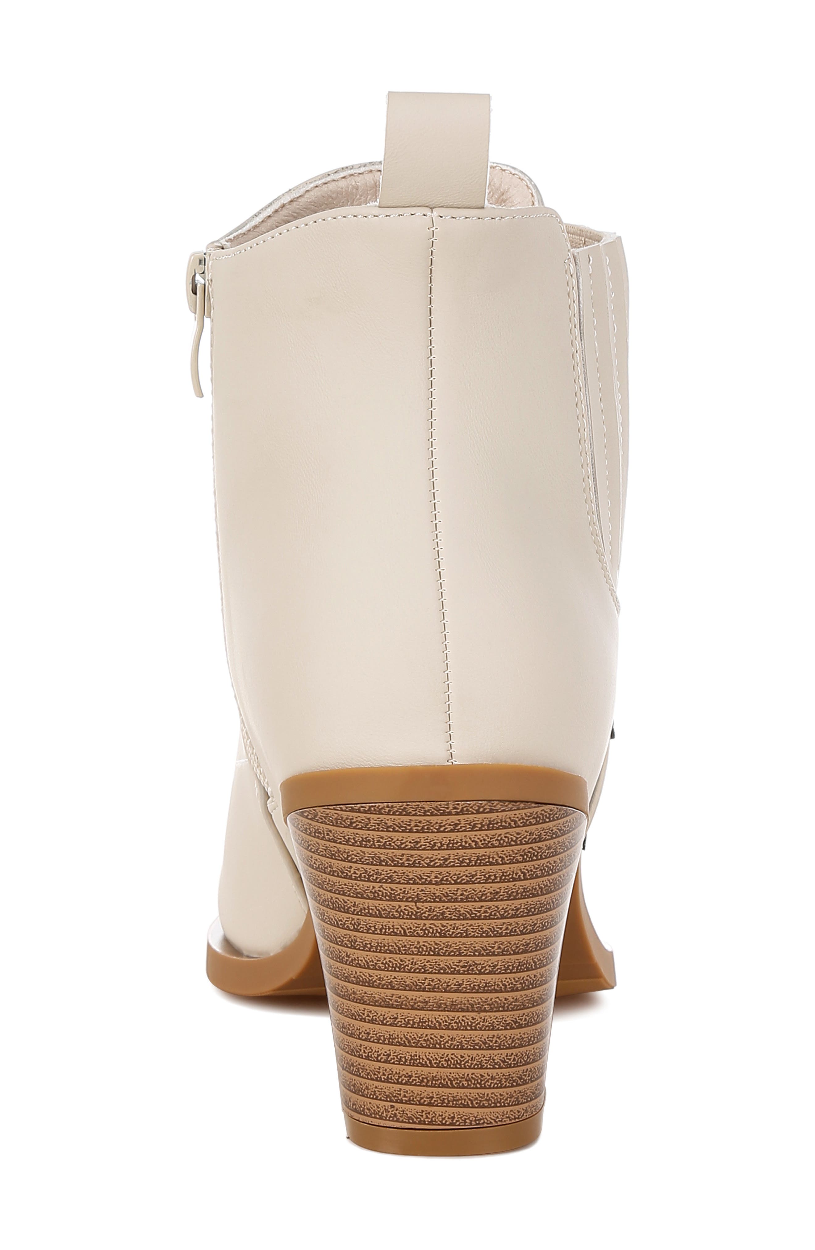 LONDON RAG Melt Down Glitter Star Bootie, Alternate, color, Beige