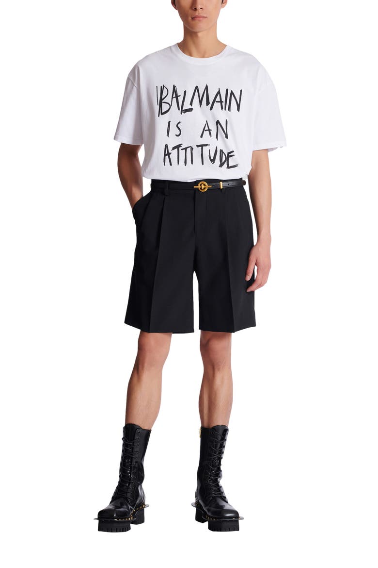 Coton Printed T-shirt, Alternate, color, white