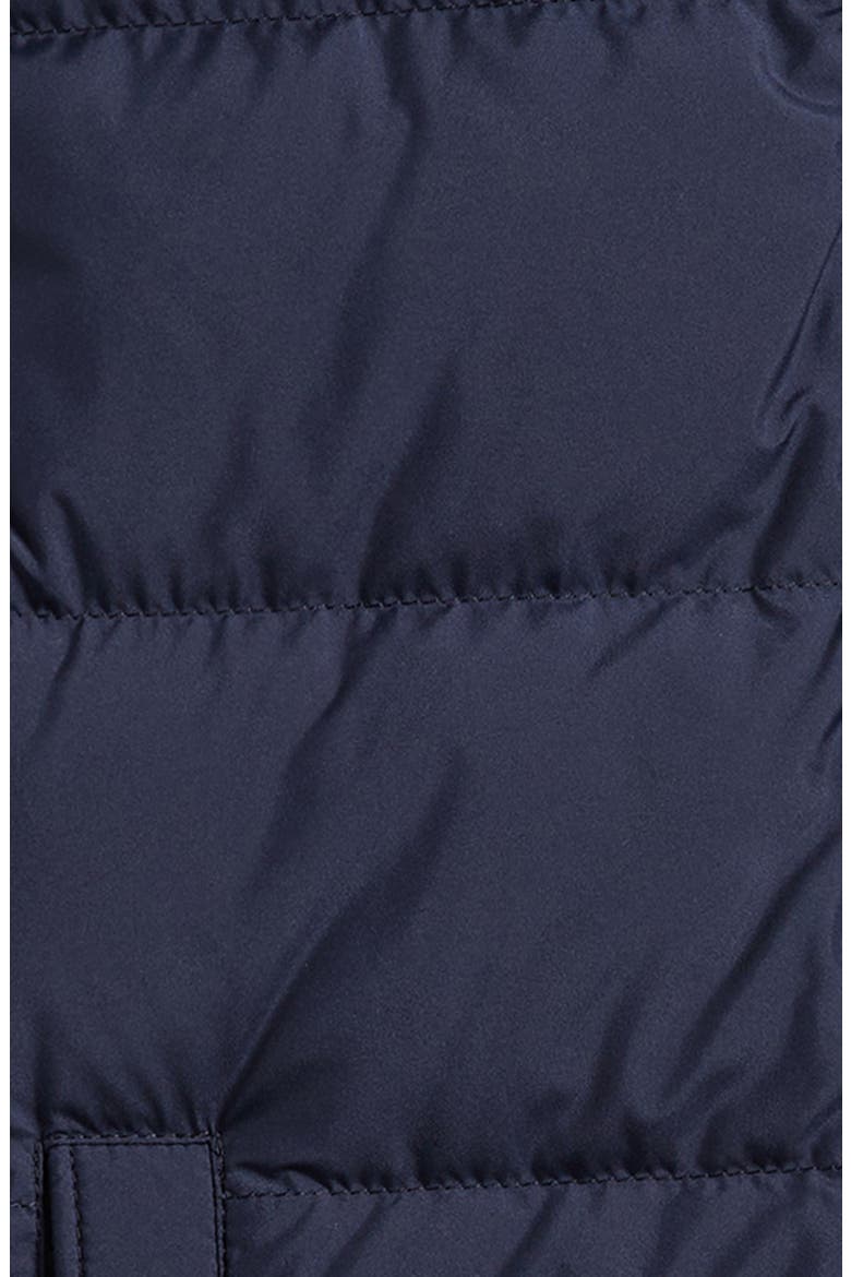 Kids' Wool & Cashmere Down Puffer Cardigan, Alternate, color, DARK BLUE
