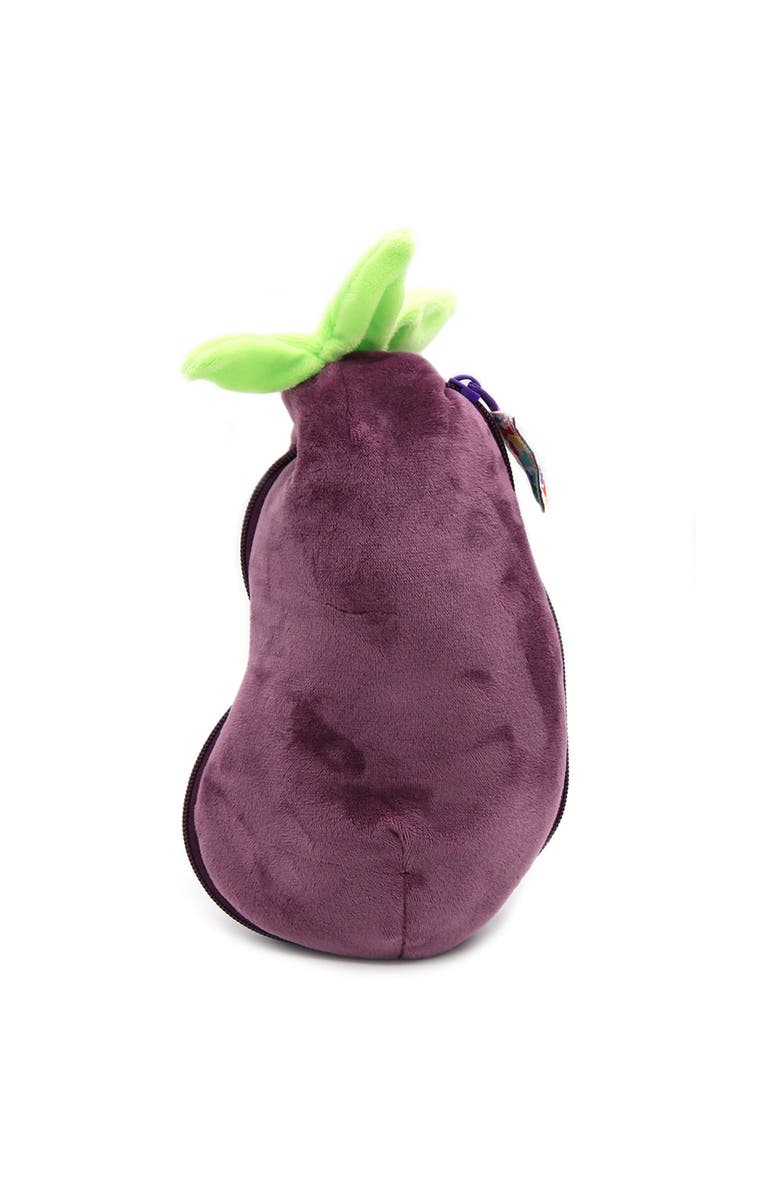 Flipetz Velvet the Elephant Eggplant, Alternate, color, Purple