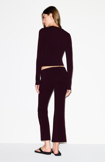Stretch Jersey Long Sleeve T-Shirt