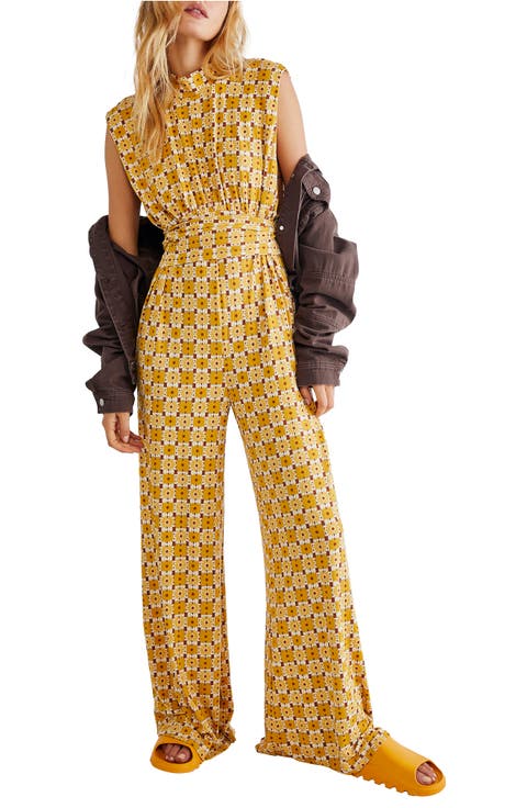 Vibe Check Tie Waist Jumpsuit
