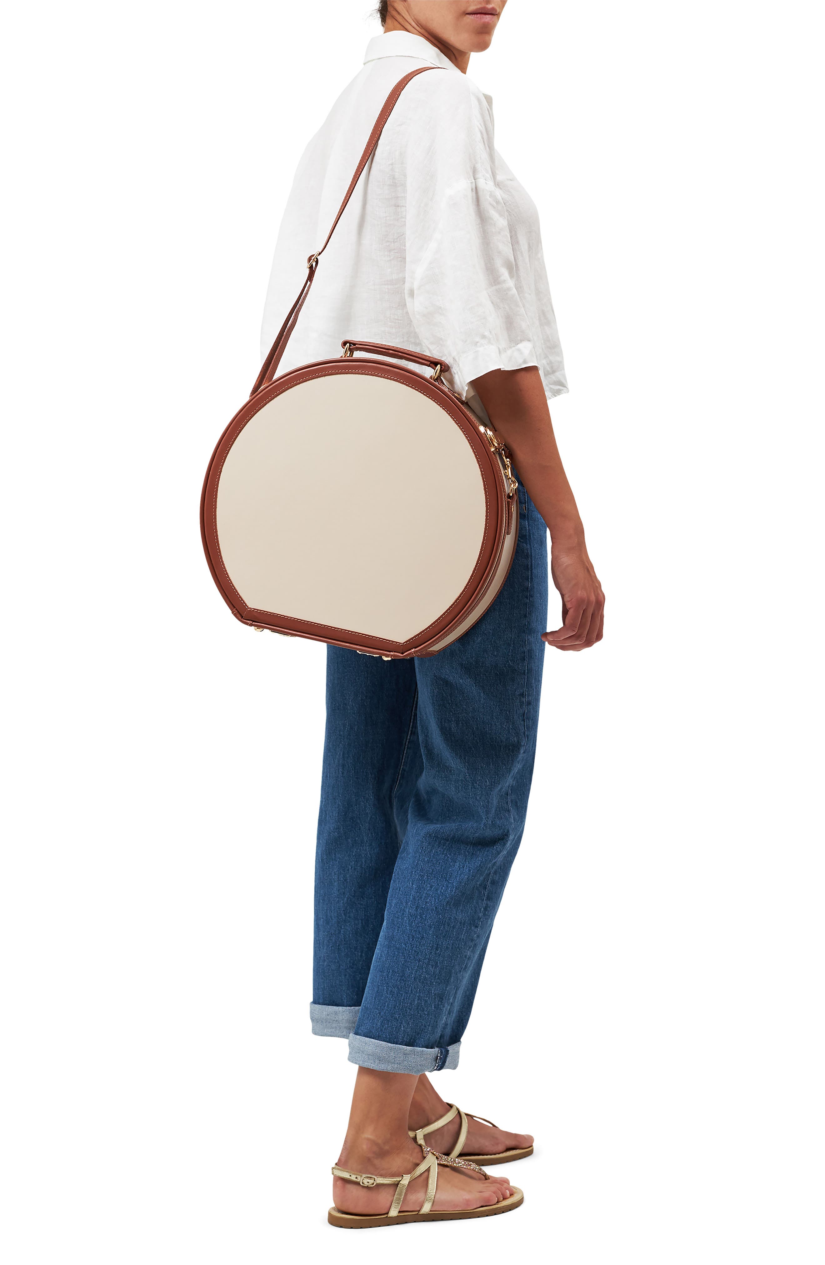 SteamLine Luggage The Diplomat Large Hatbox, Alternate, color, 