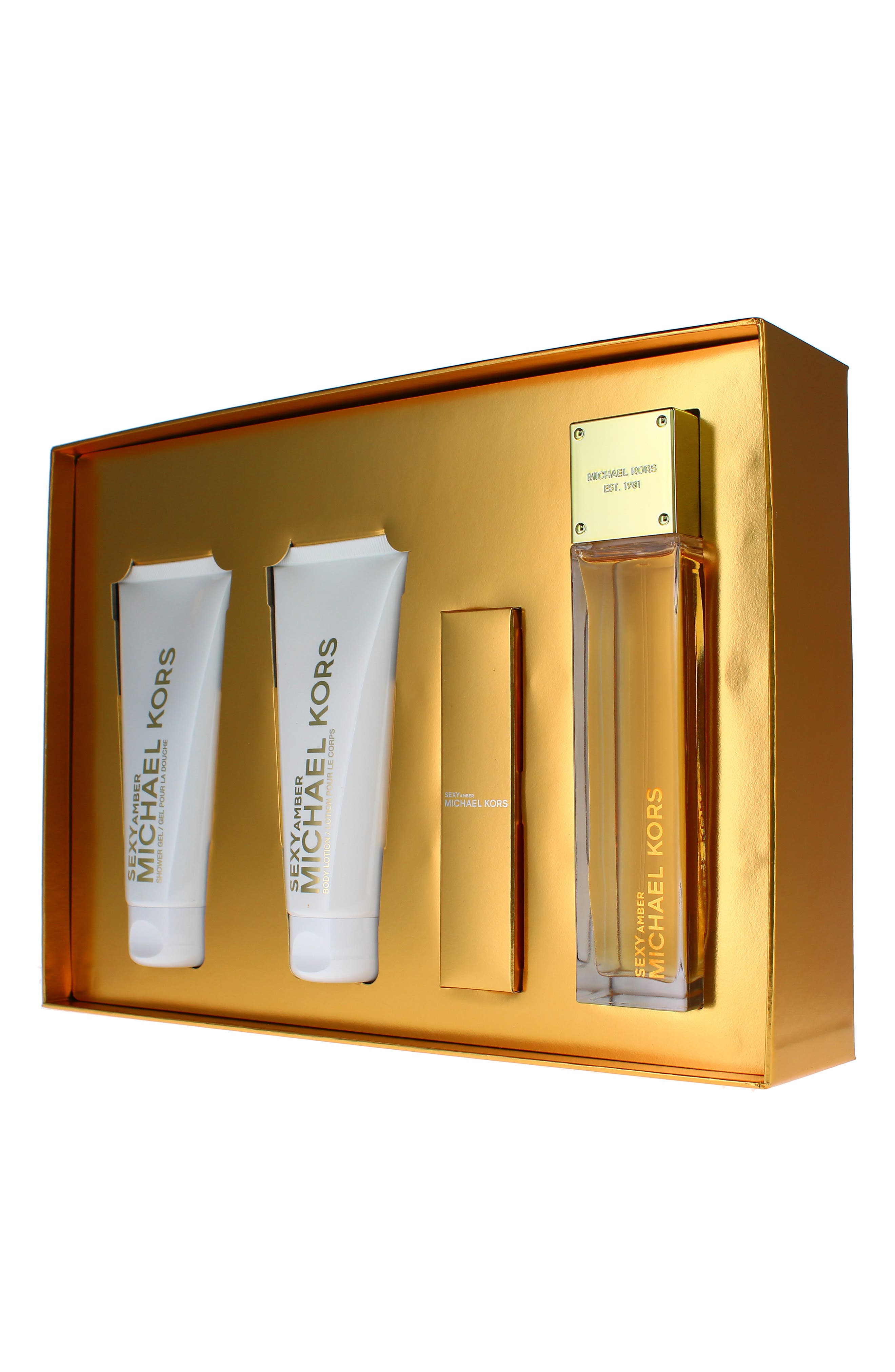 Michael Kors Sexy Amber 4-Piece Fragrance Gift Set