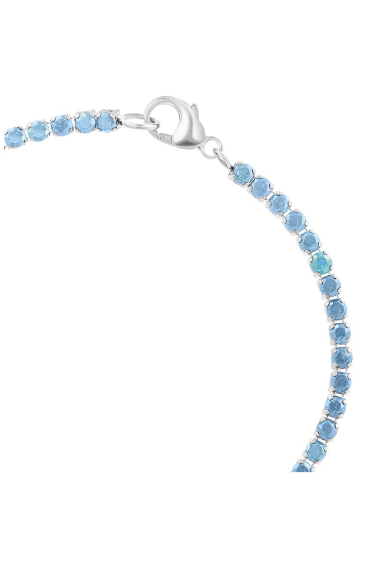 Sterling Silver Blue Topaz Bracelet, Alternate, color, BLUE