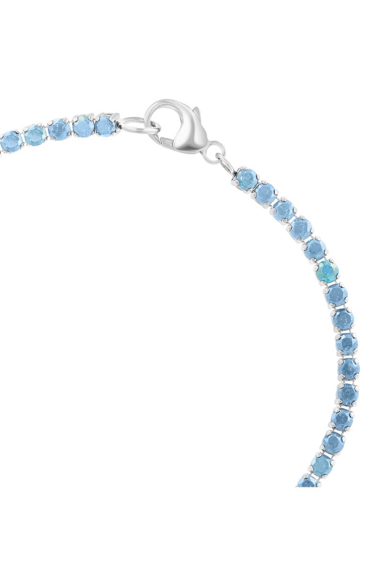 EFFY Sterling Silver Blue Topaz Bracelet, Alternate, color, Blue