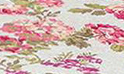 Luxury Home Floral Print Microfiber Quilt Set