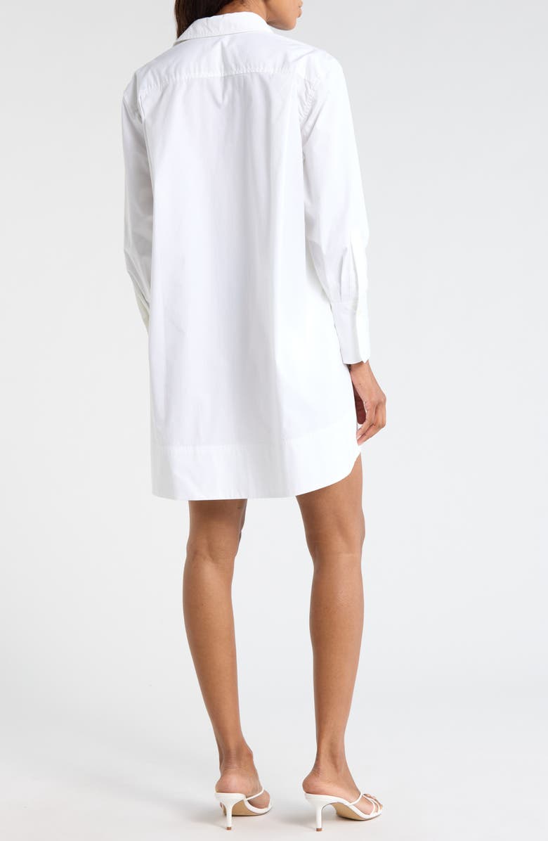 A.L.C. Jori Cotton Shirtdress, Alternate, color, White